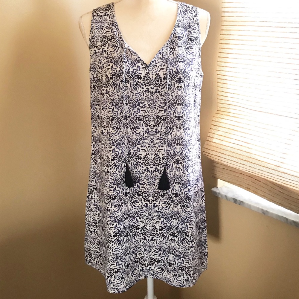 EUC St. Tropez West Linen Dress Size Medium
